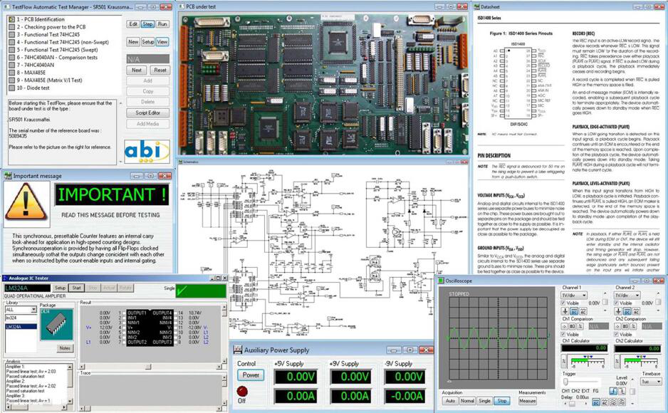 英国ABI-电路板故障检测仪,BM8600,测试流程记忆化功能